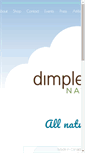 Mobile Screenshot of dimpleskinsnaturals.com